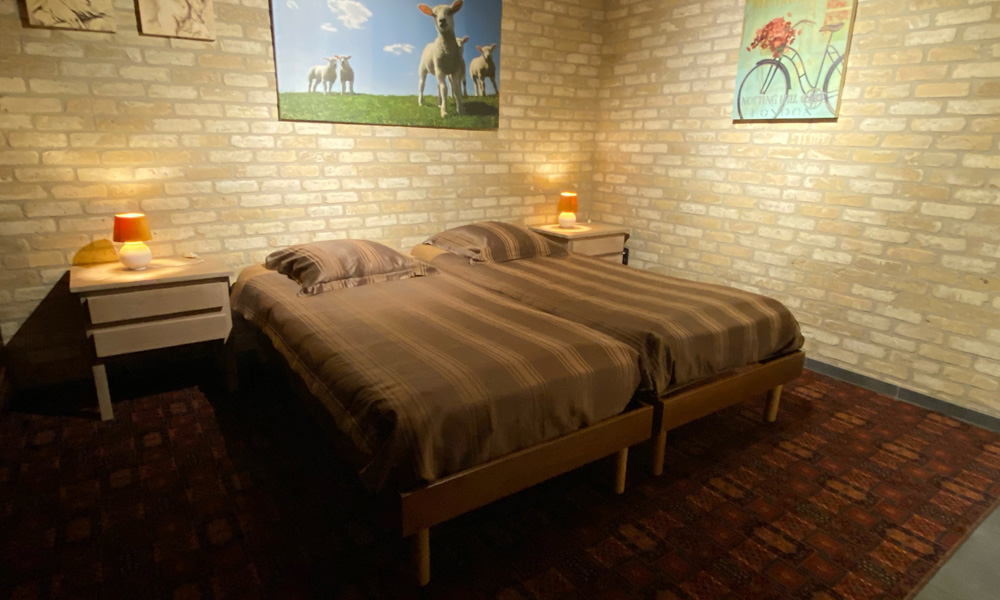 Ruime slaapkamer gelijkvloers